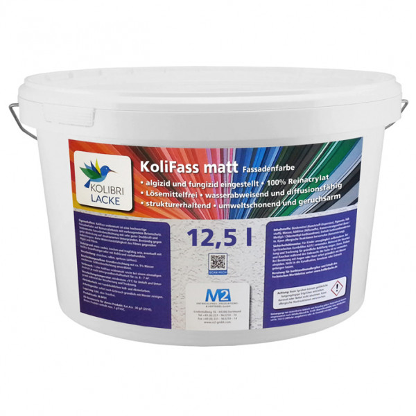 KoliFass Fassadenfarbe matt 12,5 Liter